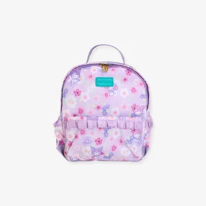 Kuromi® & My Melody® Garden Ruffled Mini Backpack