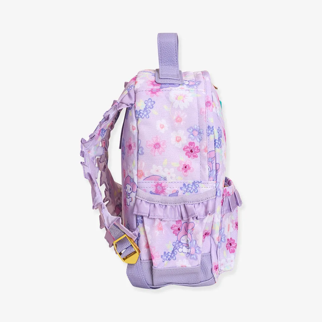 Kuromi® & My Melody® Garden Ruffled Mini Backpack