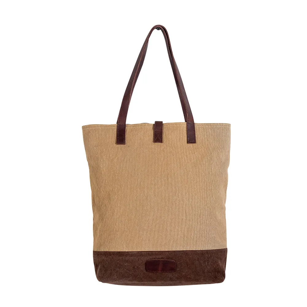 La Couspaude Vintage-Look Tote Bag