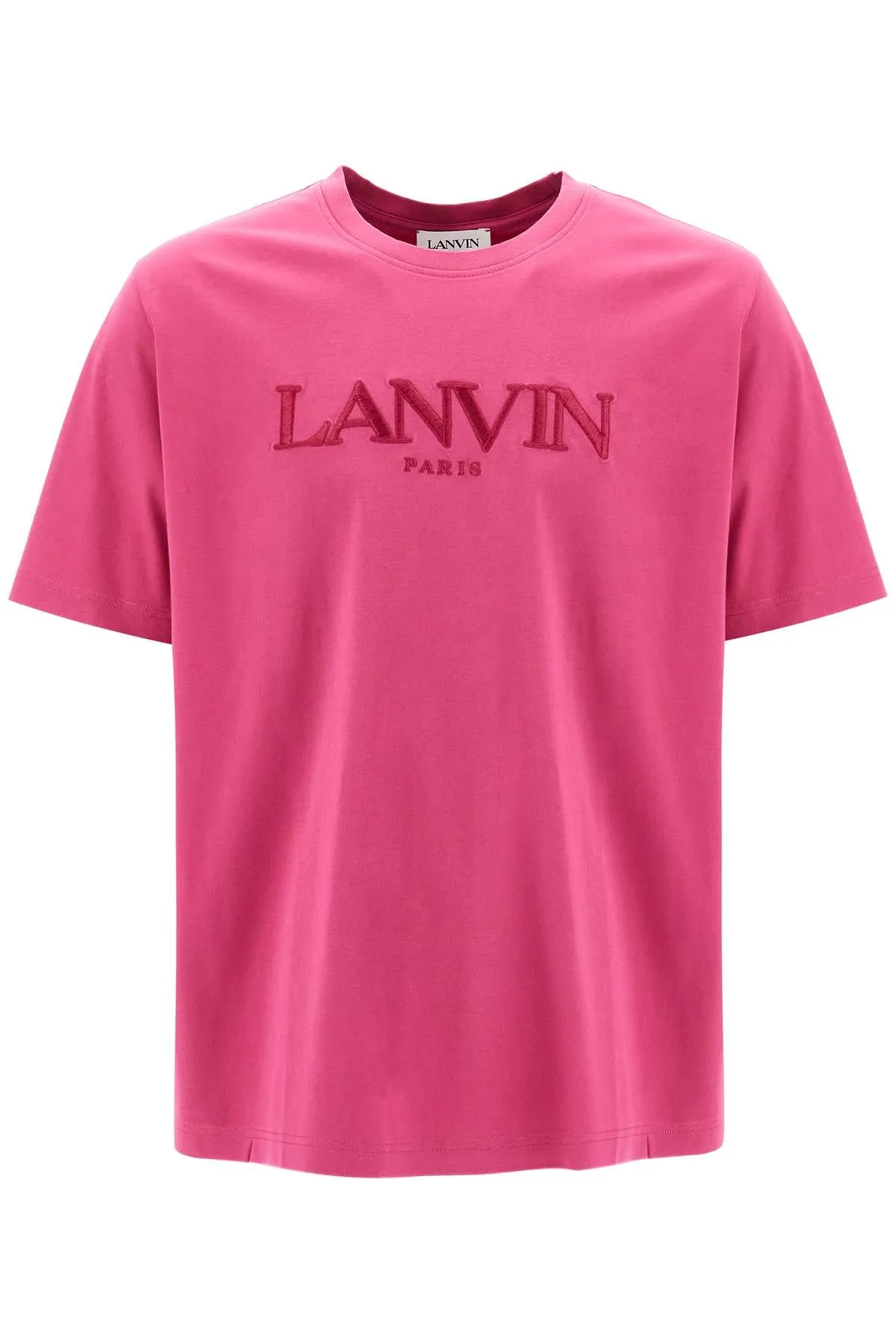 LANVIN t-shirt with embroidered logo design