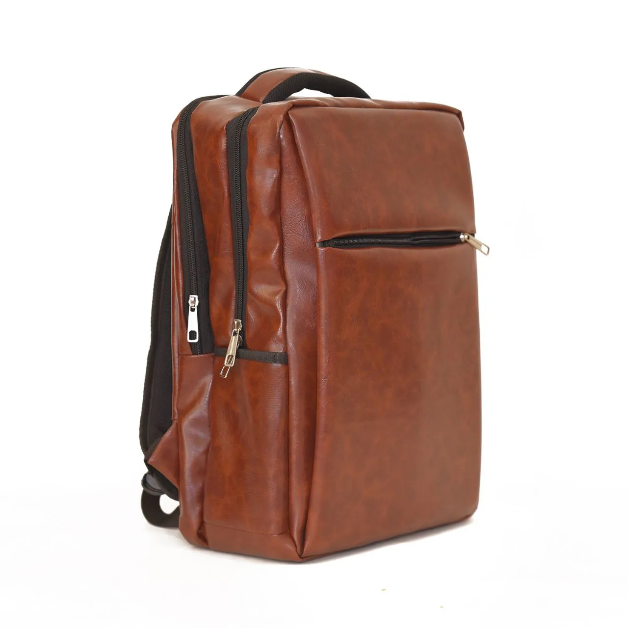 LAPTOP BAG BROWN (PU Leather)