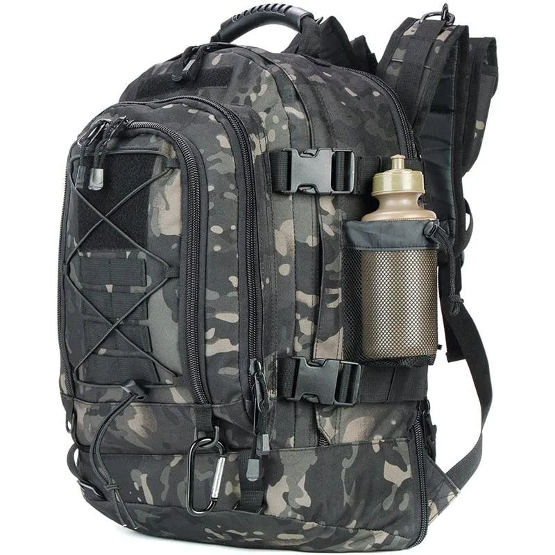 Large 60L Tactical Backpacks Outdoor Water Resistant