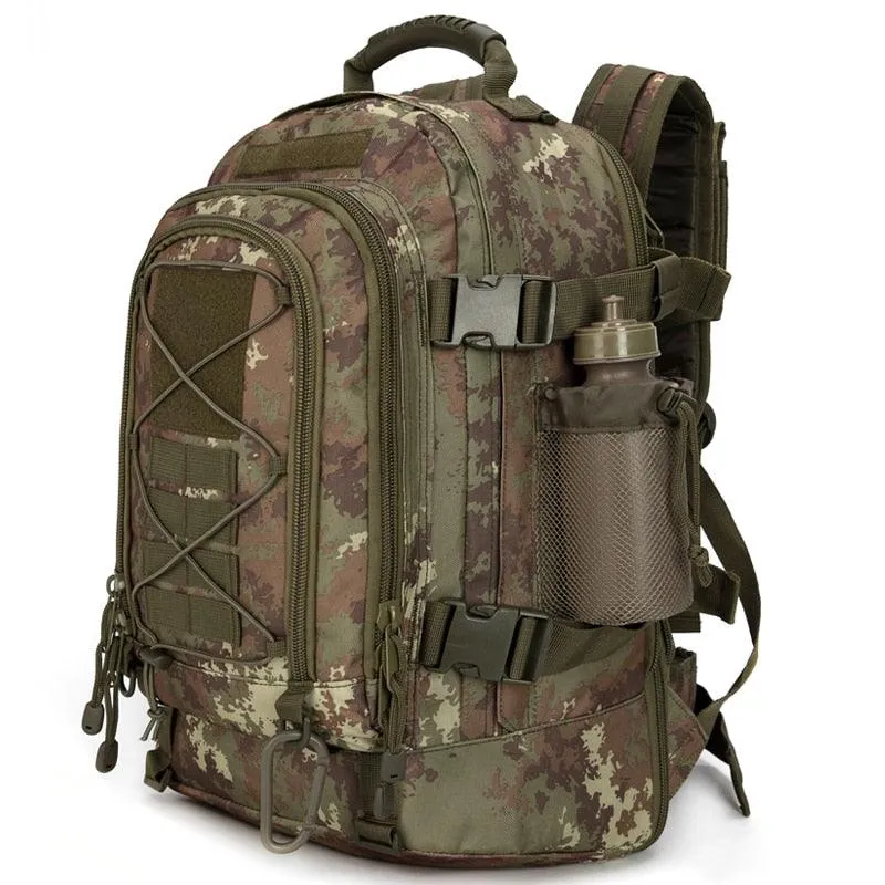 Large 60L Tactical Backpacks Outdoor Water Resistant