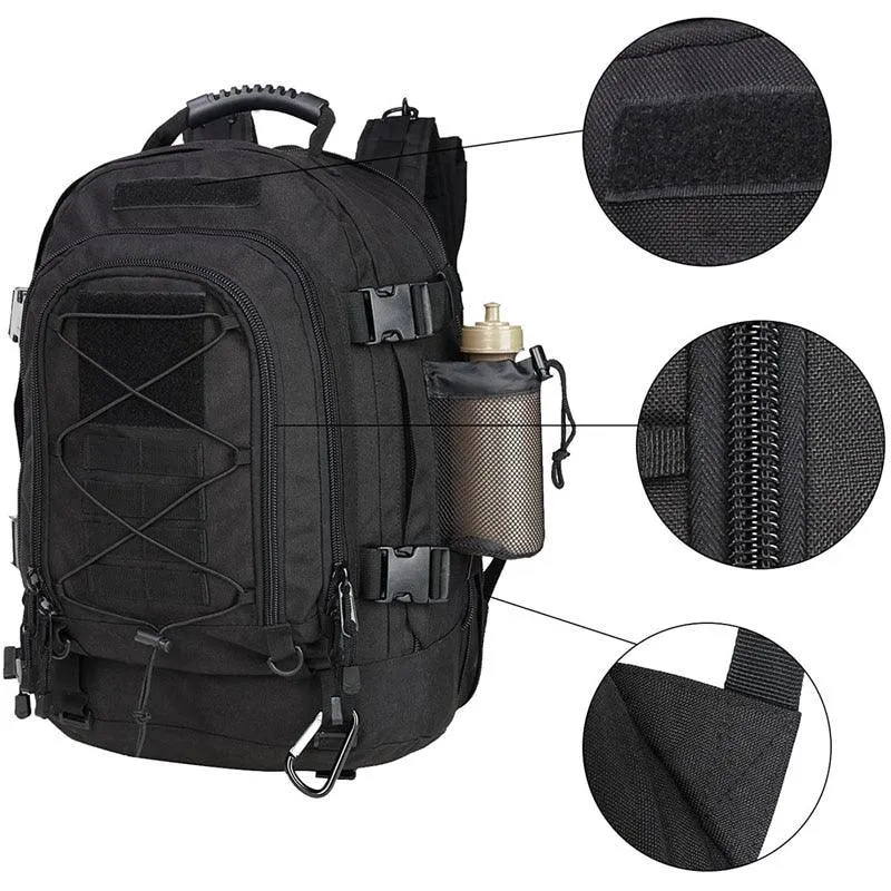 Large 60L Tactical Backpacks Outdoor Water Resistant