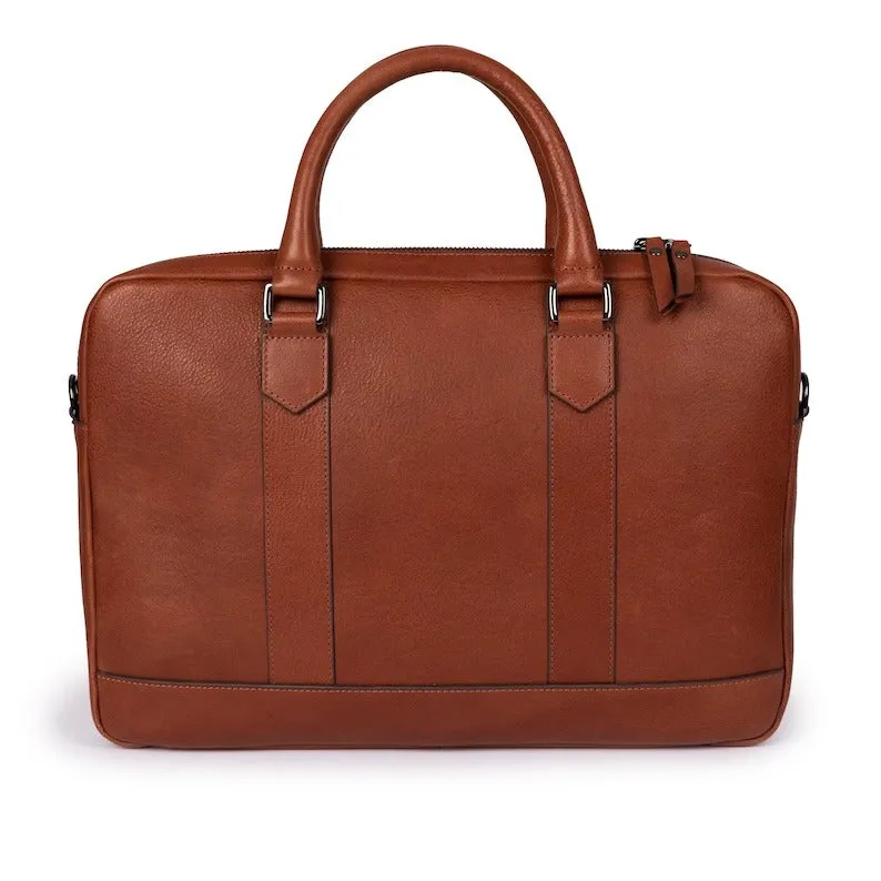 Leather Laptop Bag - Leather Briefcase Bag