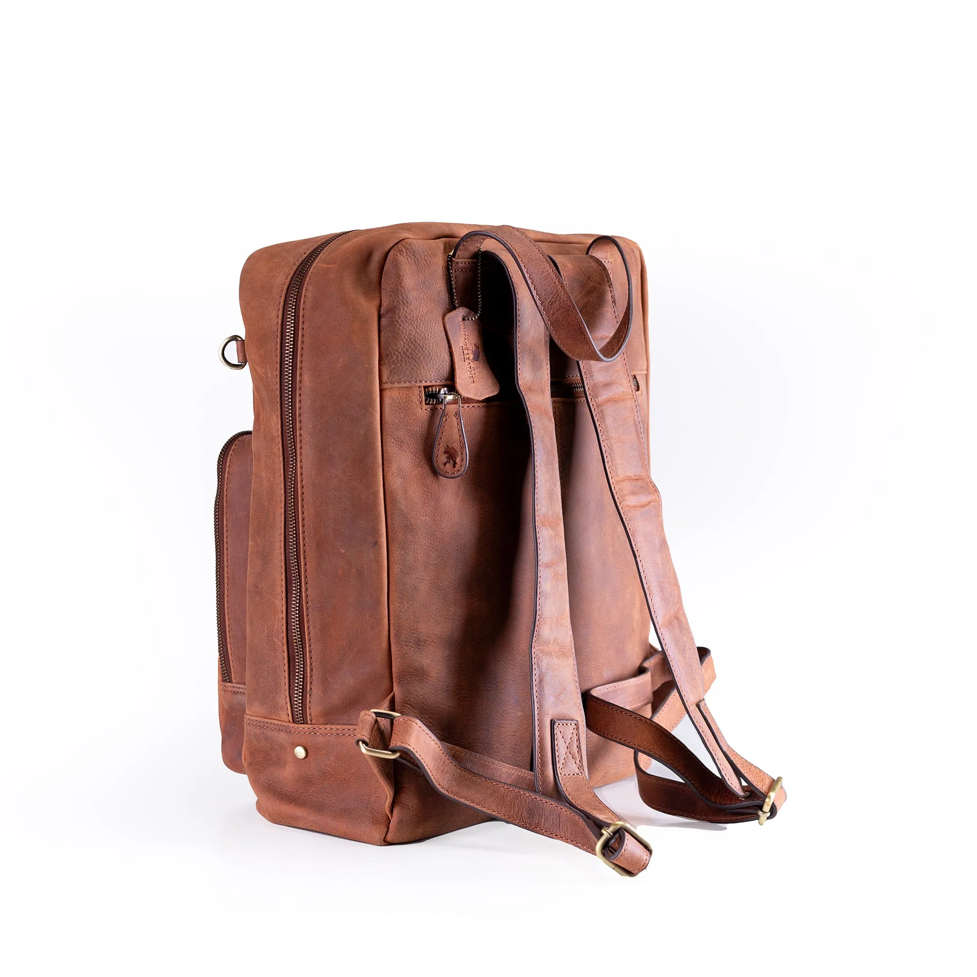 Leather Work Backpack Burley