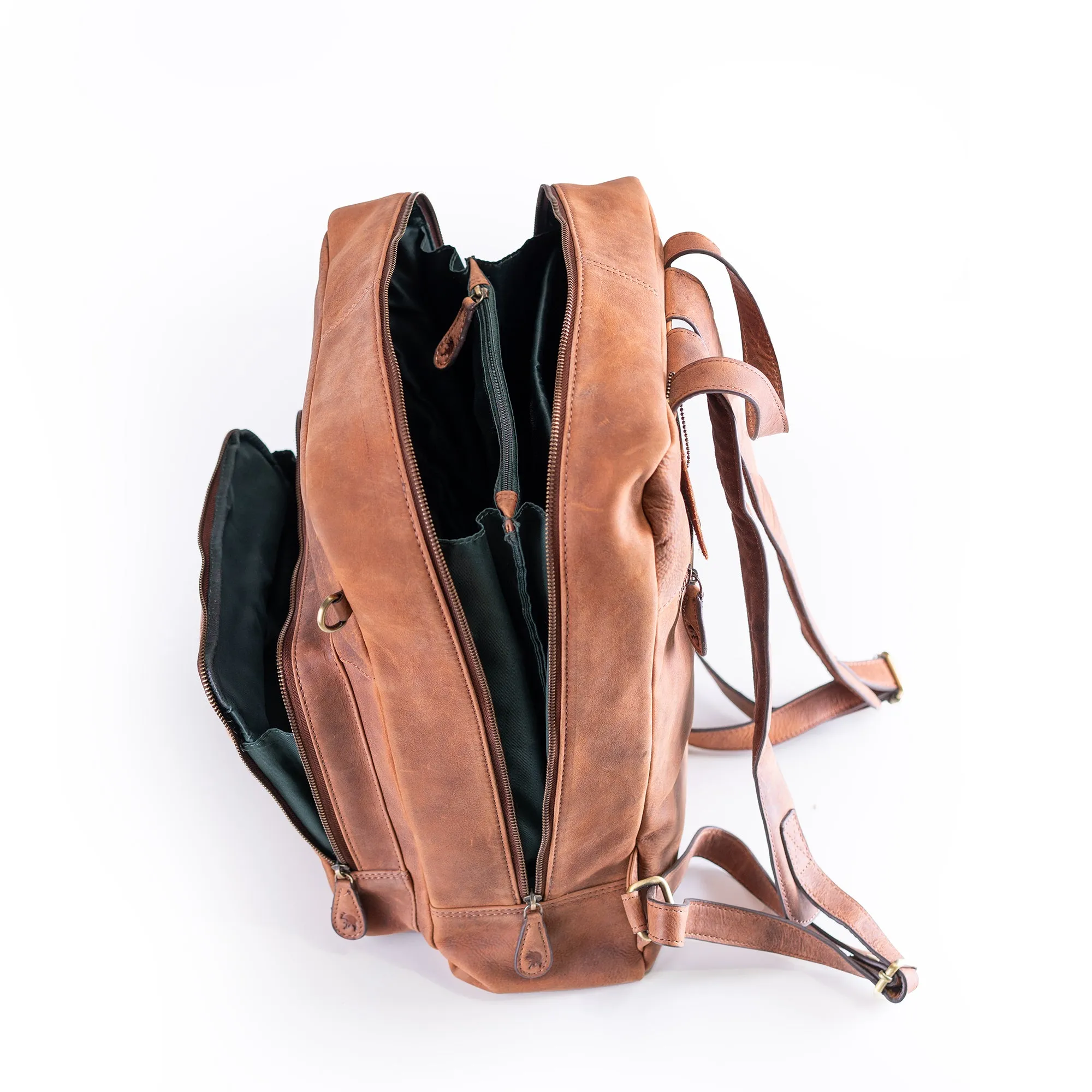 Leather Work Backpack Burley