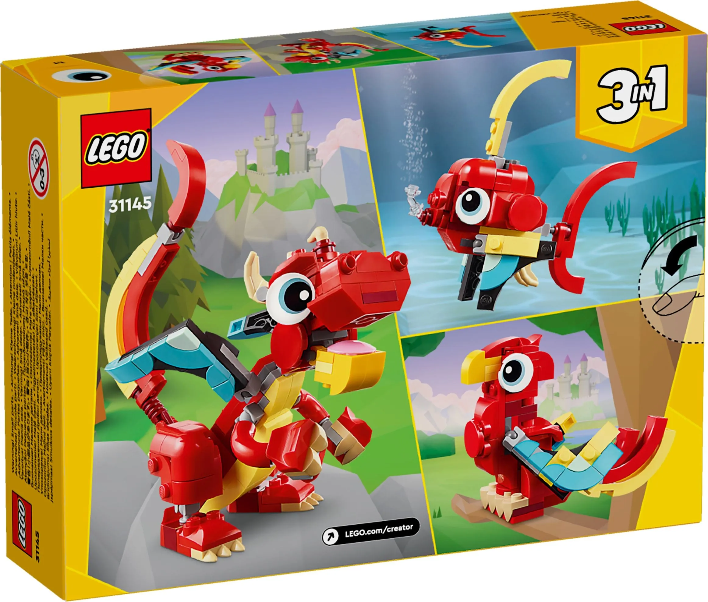 LEGO 31145 Creator Red Dragon