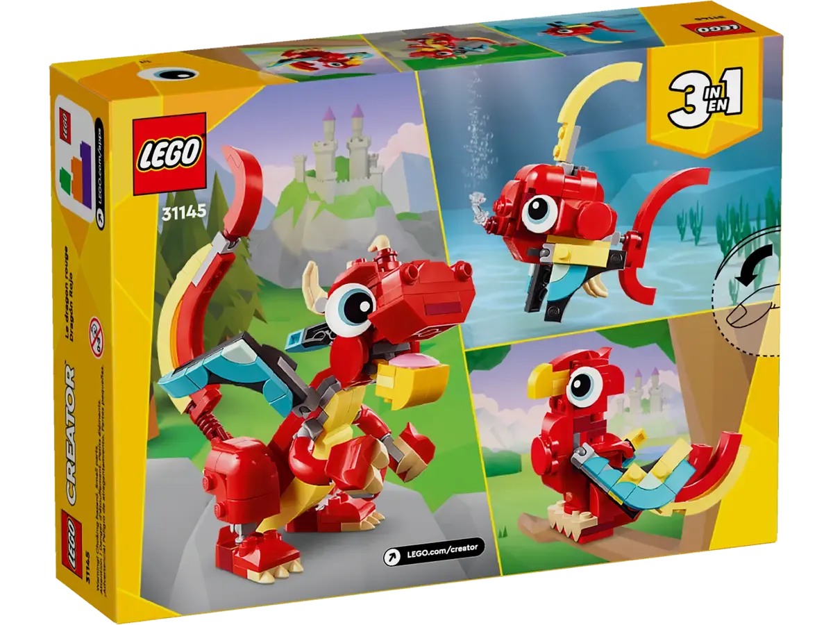 Lego Creator Red Dragon 31145