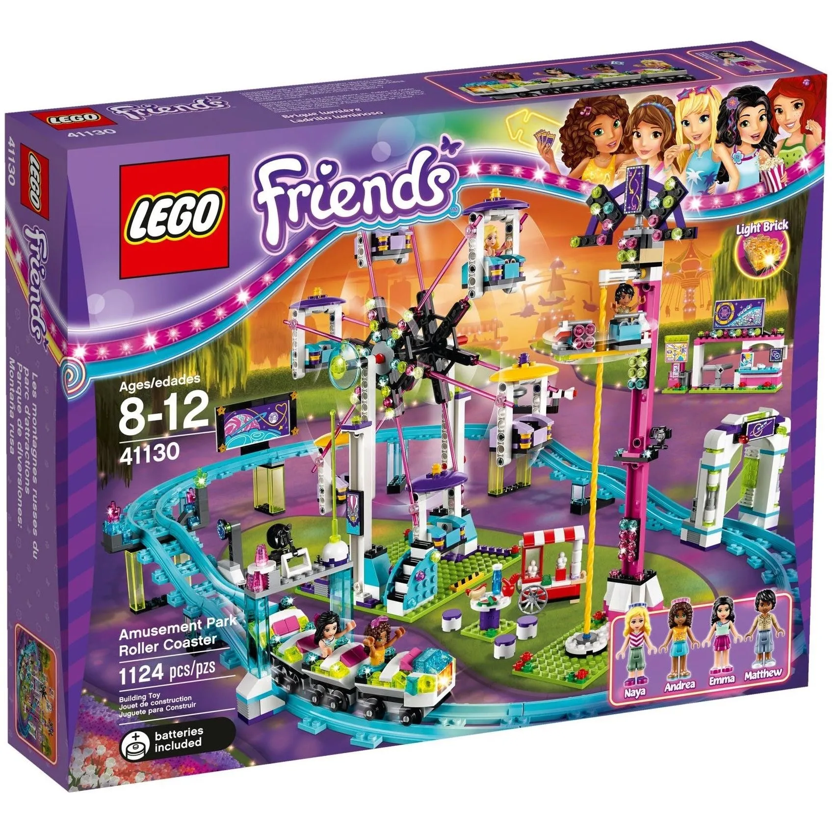 LEGO Friends 41130 Amusement Park Roller Coaster