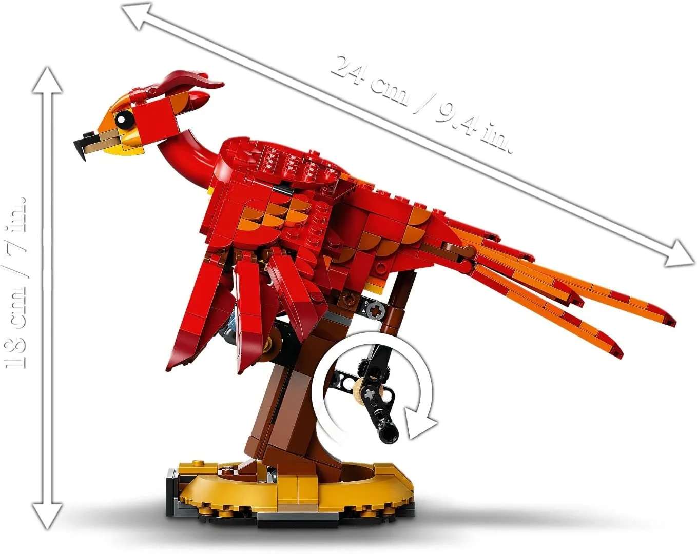 Lego Harry Potter Fawkes, Dumbledore's Phoenix 76394