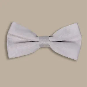 Light Gray Satin Bowtie