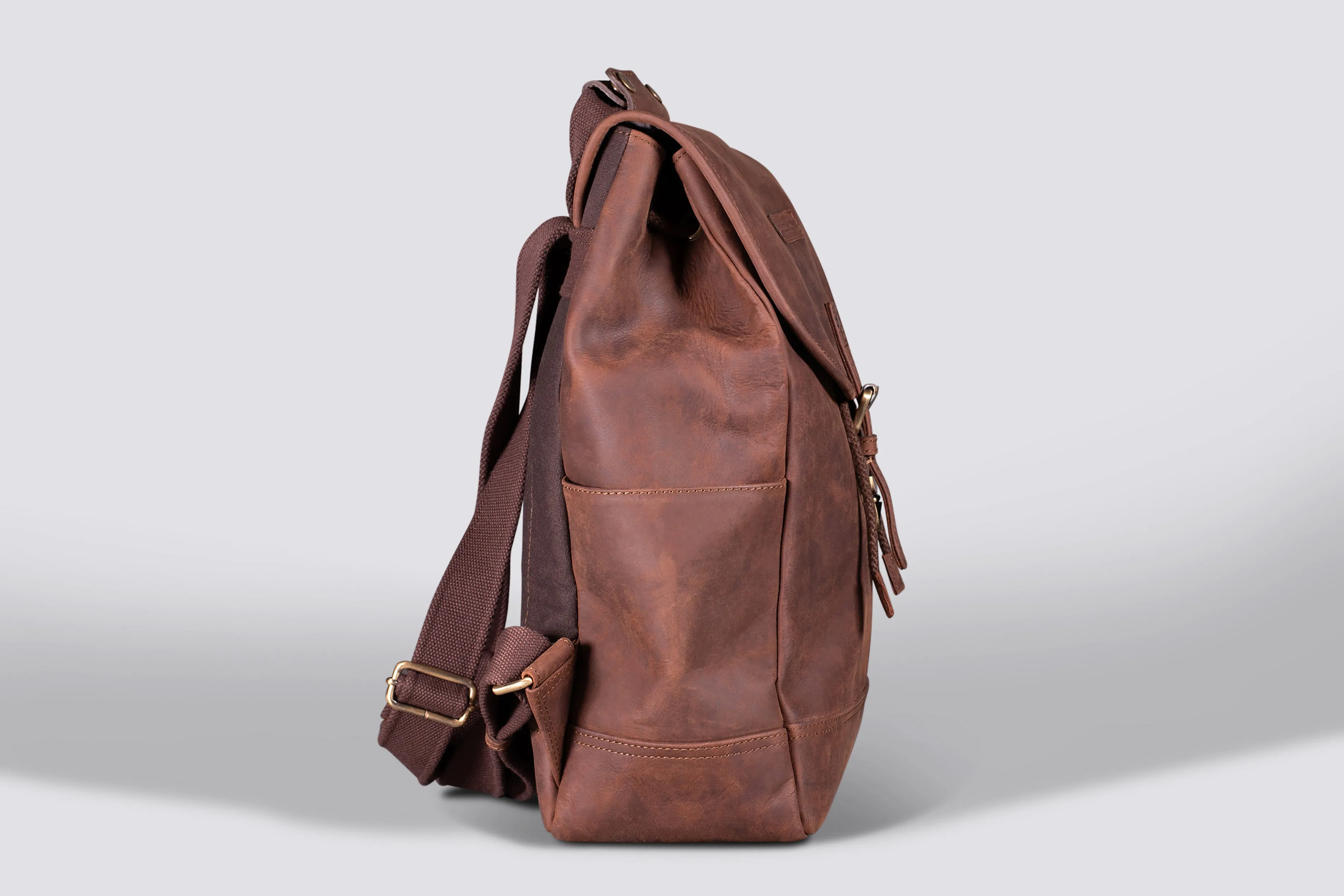 Littlehampton Backpack| Brown Leather