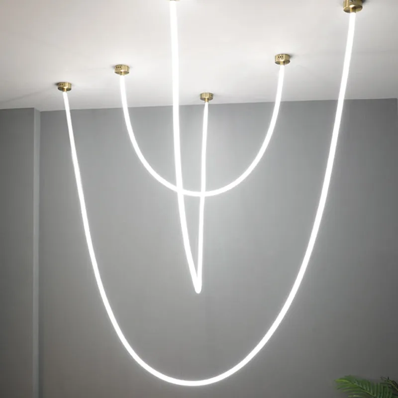 LON Lanee - Modern LED Chandelier Silicone Lamps 360-degree Light