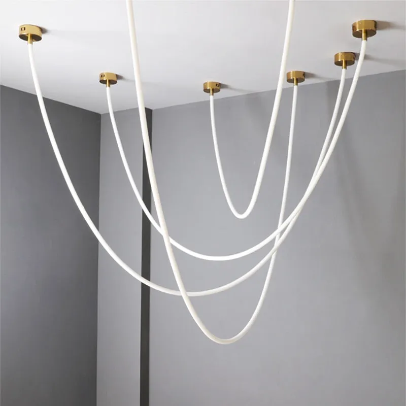 LON Lanee - Modern LED Chandelier Silicone Lamps 360-degree Light