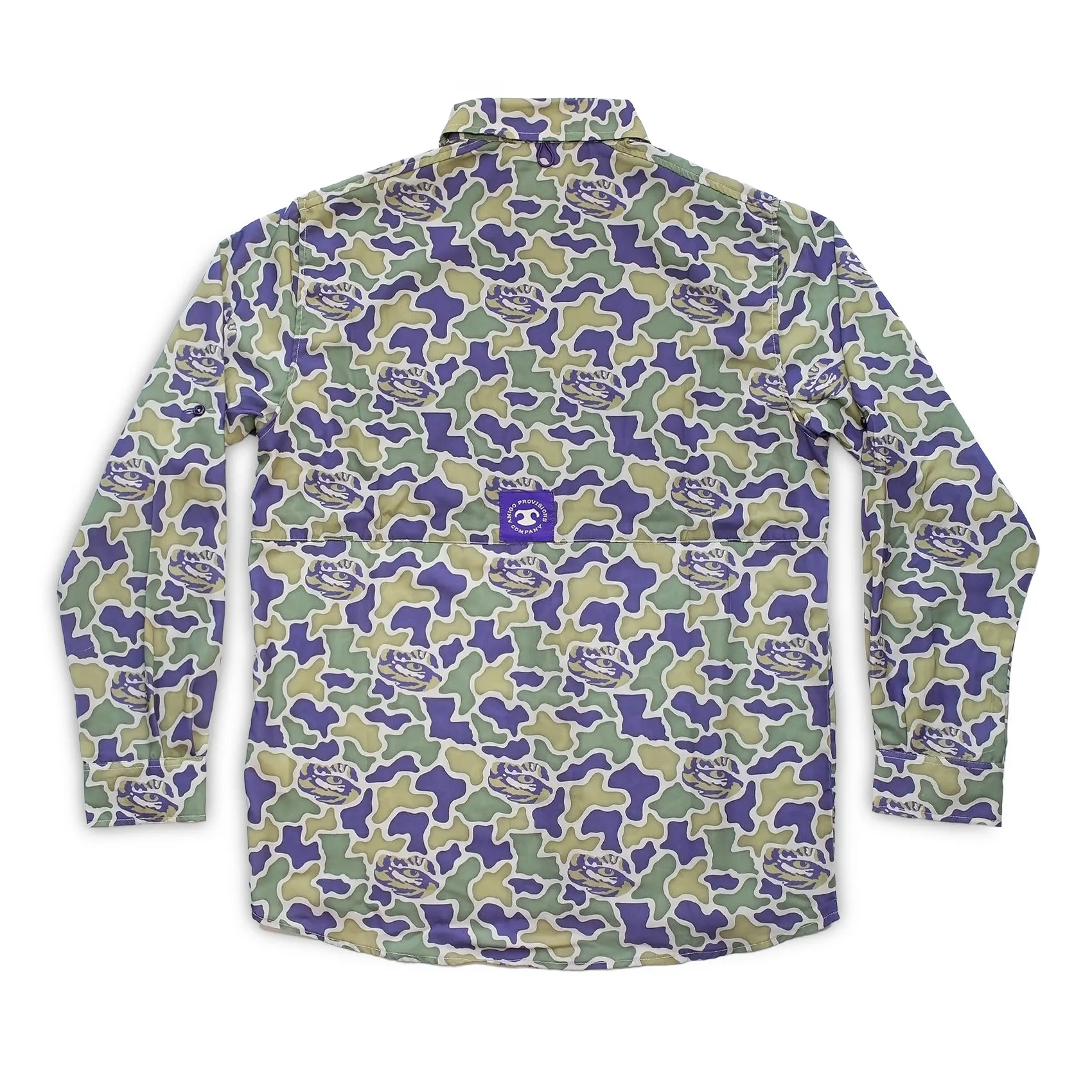 LSU Camo - Frio Tech Long Sleeve