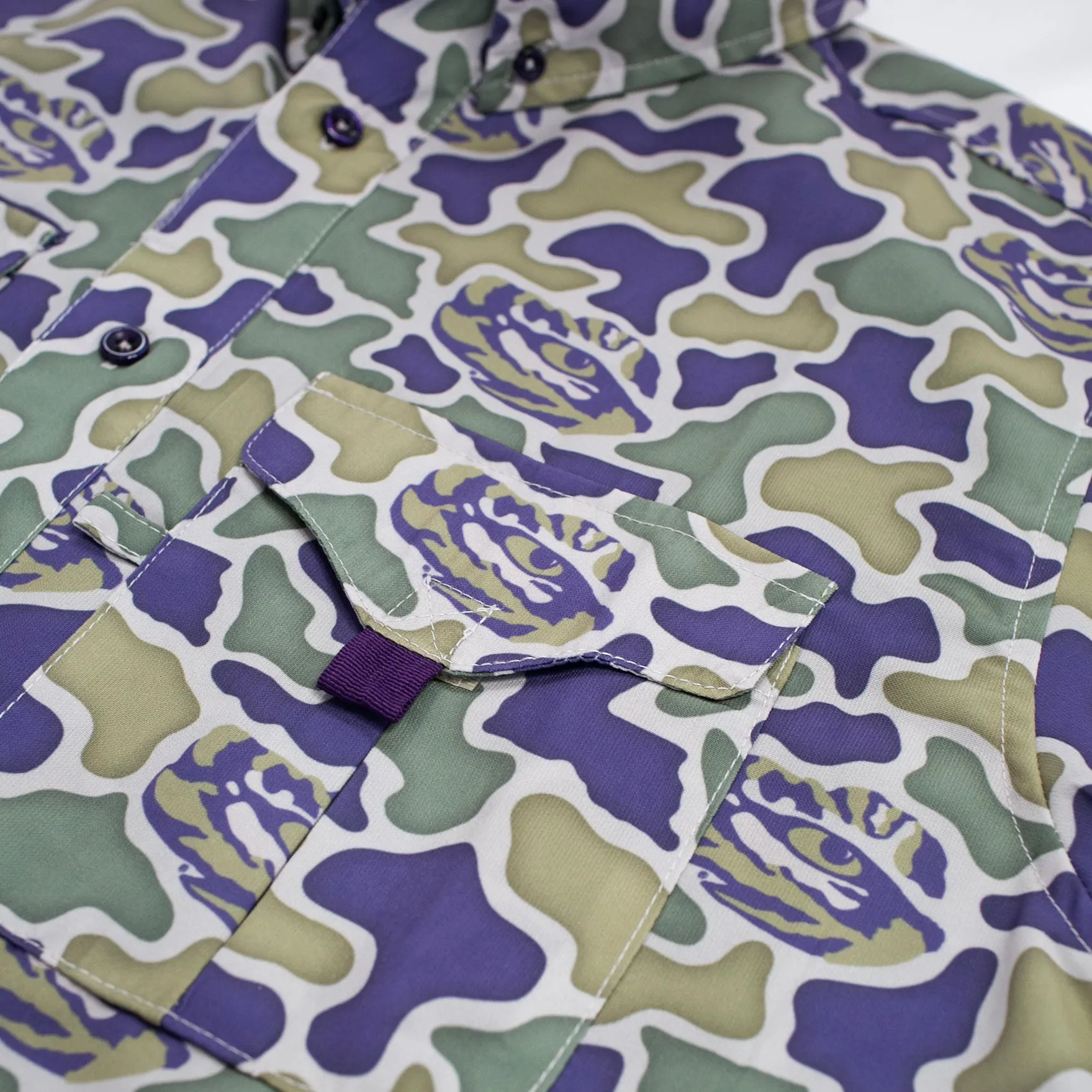 LSU Camo - Frio Tech Shirt