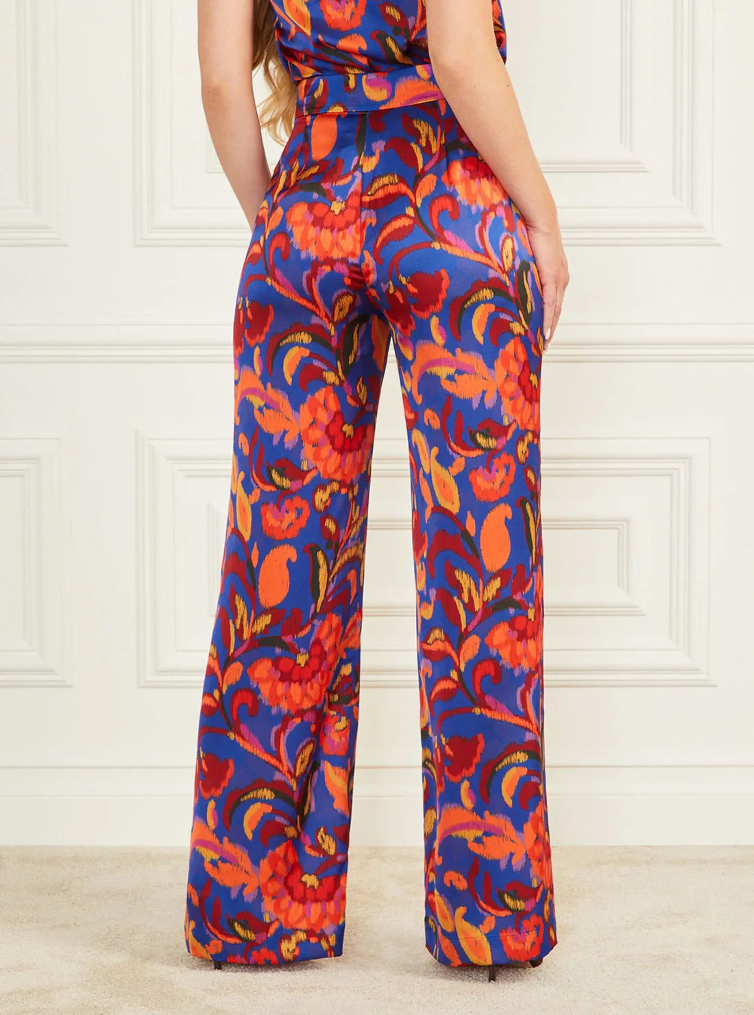 Marciano Betty Blue Printed Pants