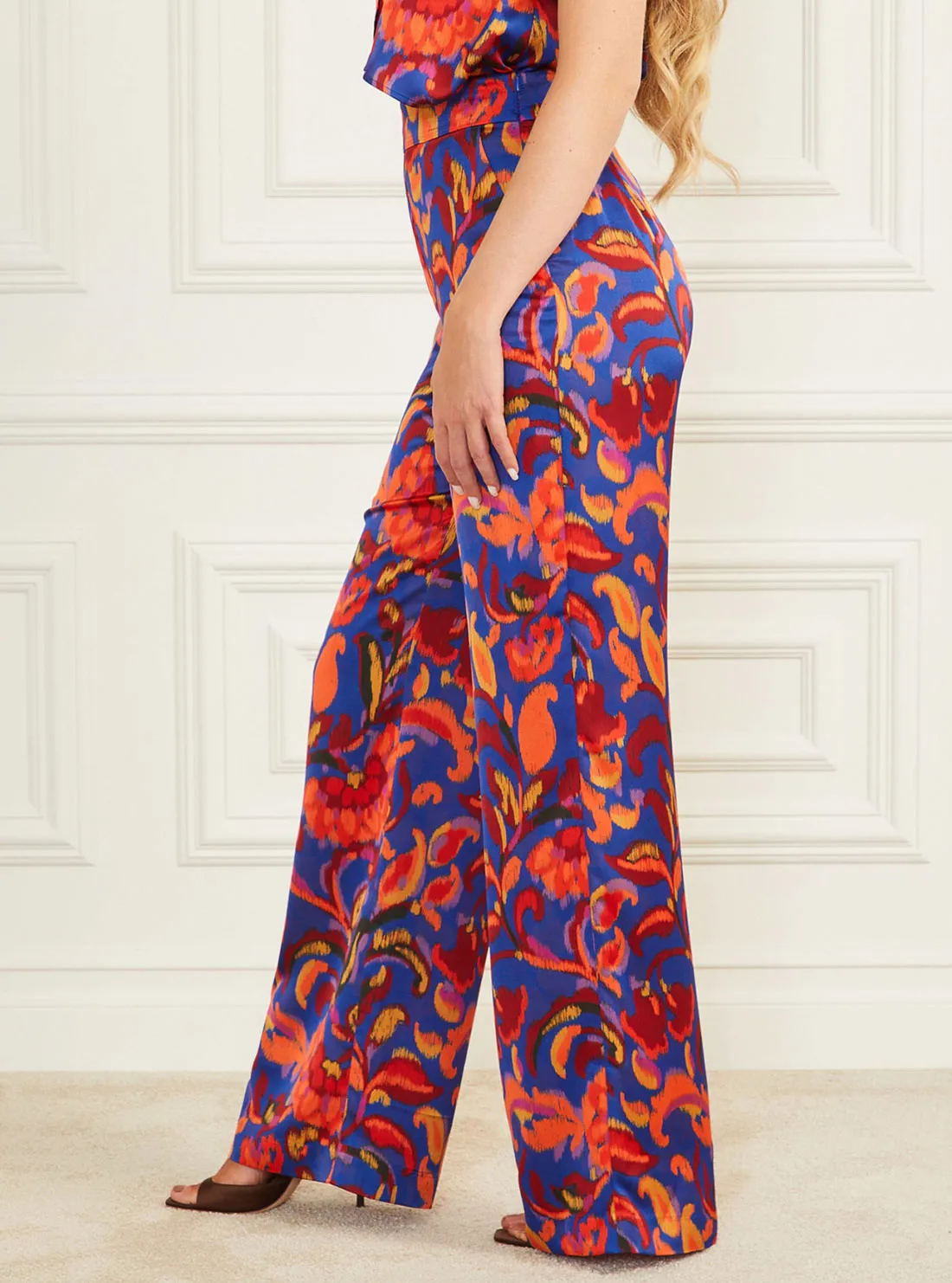 Marciano Betty Blue Printed Pants