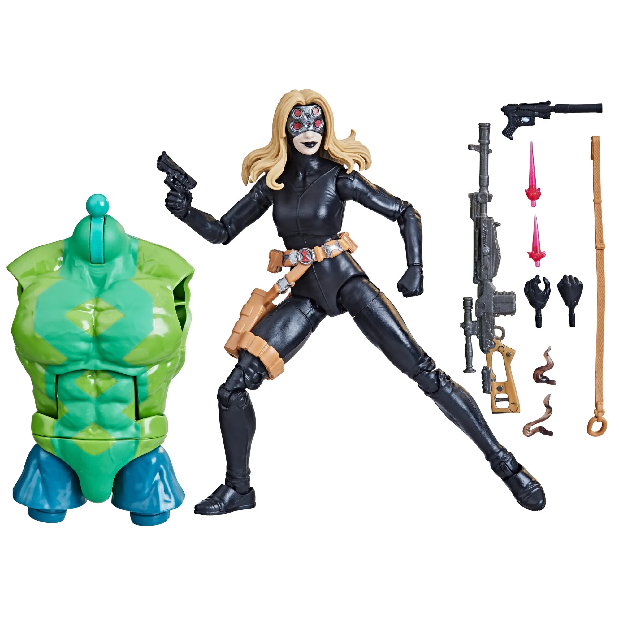 Marvel Legends Yelena Belova Black Widow (Puff Adder BAF)