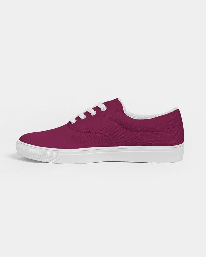 Medium Dark Cool Pink Men's Canvas Sneakers | Men's | Medium Dark Pure Cool Pink | C0M100Y25K60