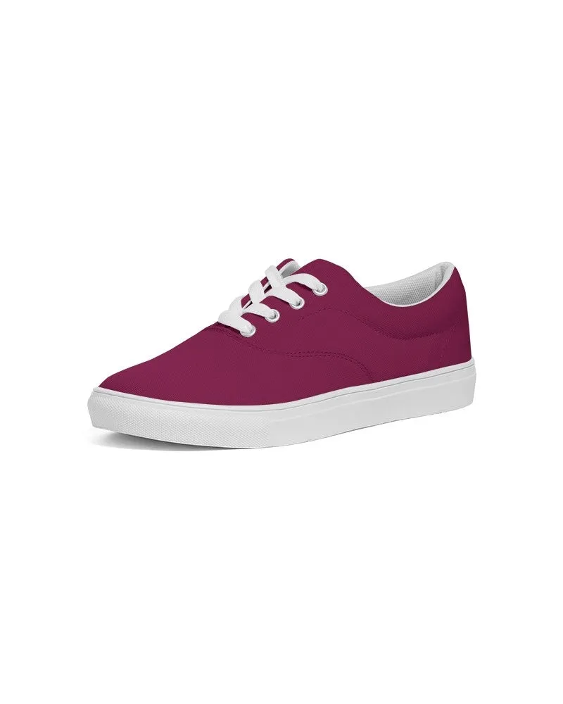 Medium Dark Cool Pink Men's Canvas Sneakers | Men's | Medium Dark Pure Cool Pink | C0M100Y25K60