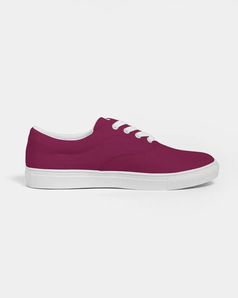 Medium Dark Cool Pink Men's Canvas Sneakers | Men's | Medium Dark Pure Cool Pink | C0M100Y25K60