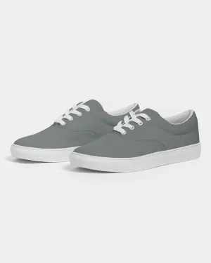 Medium Dark Green Gray Women's Canvas Sneakers | Women's | Medium Dark Pale Green Gray | C10M0Y10K60