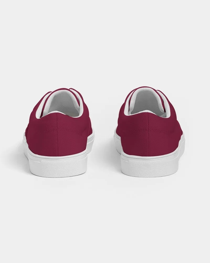 Medium Dark Pink Women's Canvas Sneakers | Women's | Medium Dark Pure Pink | C0M100Y50K60