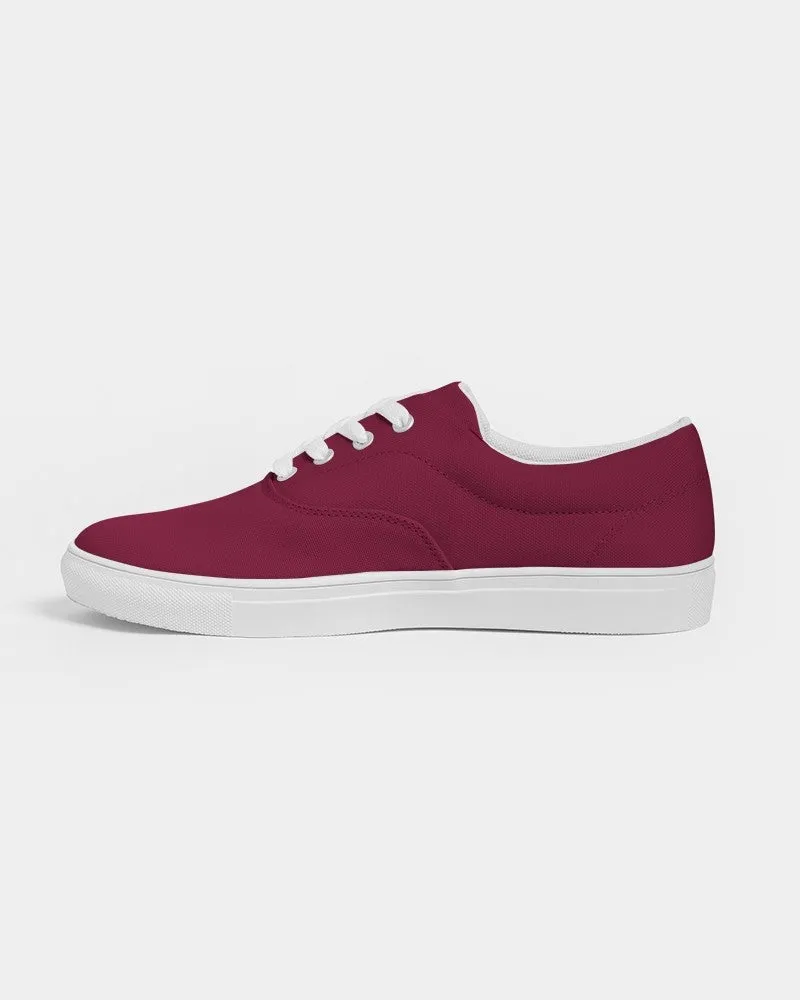 Medium Dark Pink Women's Canvas Sneakers | Women's | Medium Dark Pure Pink | C0M100Y50K60