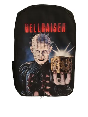 Men Women Horror Movie Backpacks Halloween Film Outdoor Bag - Hellraiser Pinhead