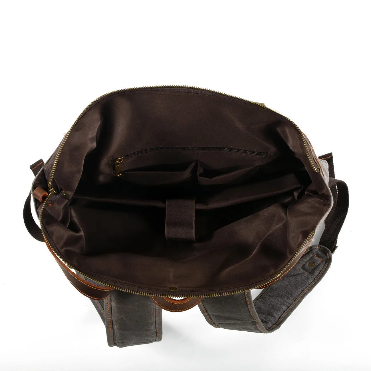 Men's Vintage Canvas & Leather Backpacks