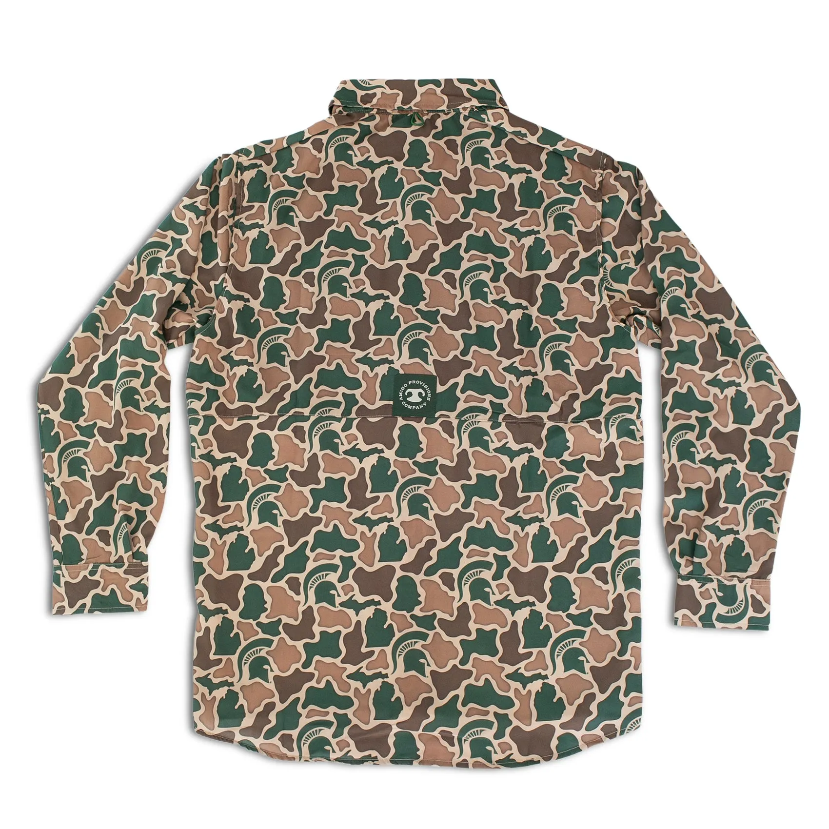 Michigan State Camo - Frio Tech Long Sleeve