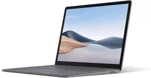 Microsoft Surface Laptop 4, 13.5 Intel Core i5, 16GB RAM, 512GB SSD, 2022 Model - Platinum