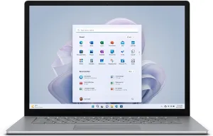 Microsoft Surface Laptop 5 15" Intel® Core i7 -1255U, 8GB RAM, 256 GB SSD Intel Iris Xe Integrated graphics Touch Screen - Platinum