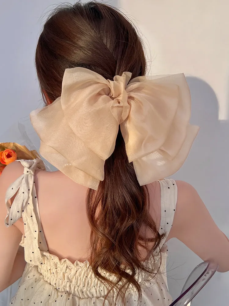 Mini Bow Pit Ribbon Hair Accessorie