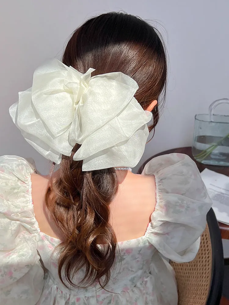 Mini Bow Pit Ribbon Hair Accessorie