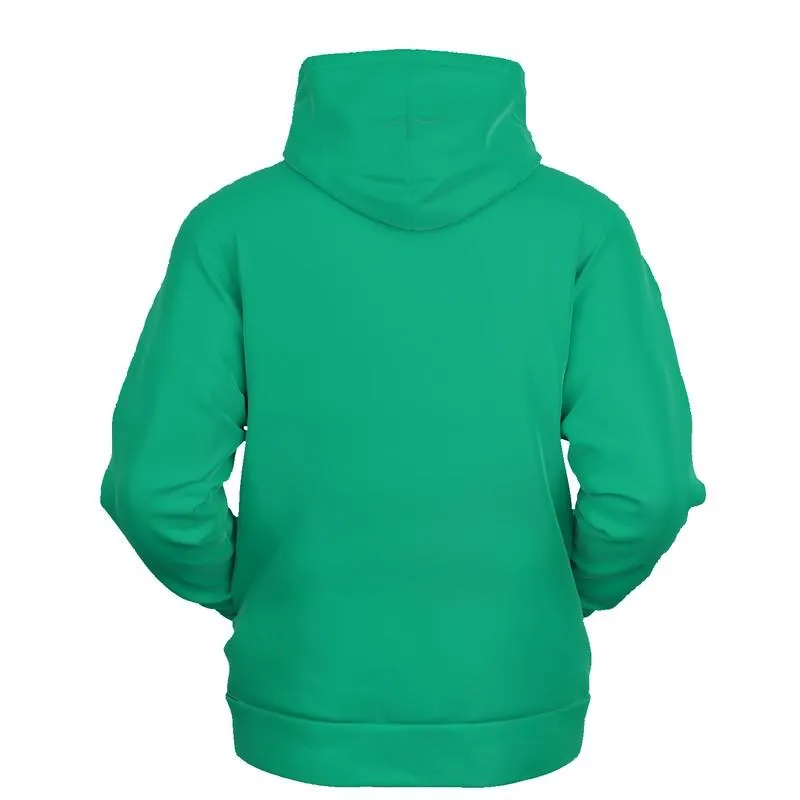 Mint Hoodie | Unisex | with PLUS sizes | Bright Pure Cool Green | C100M0Y75K0