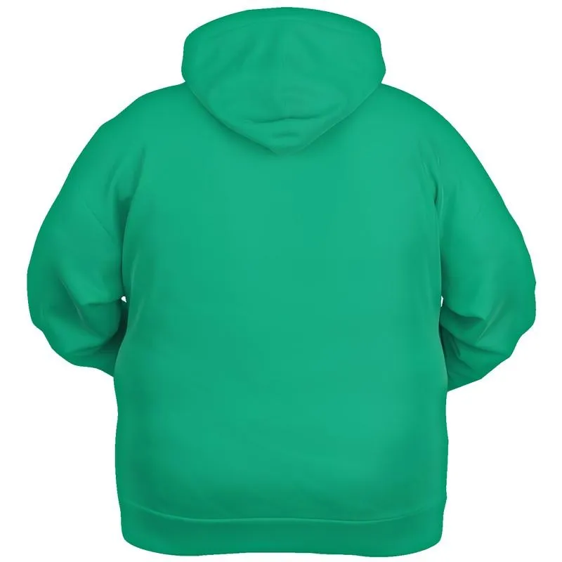 Mint Hoodie | Unisex | with PLUS sizes | Bright Pure Cool Green | C100M0Y75K0