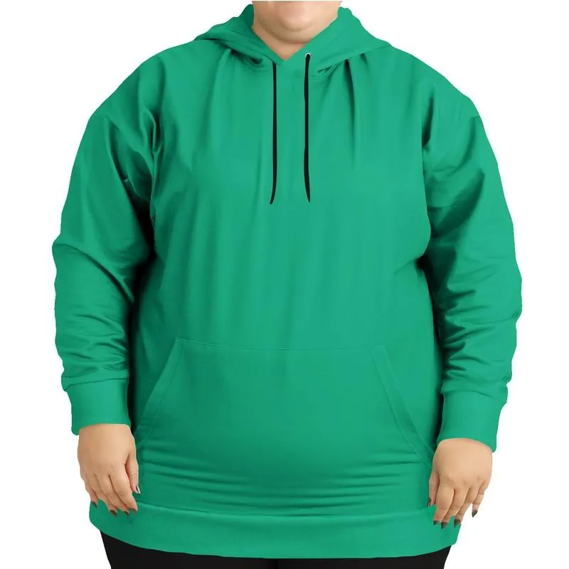 Mint Hoodie | Unisex | with PLUS sizes | Bright Pure Cool Green | C100M0Y75K0