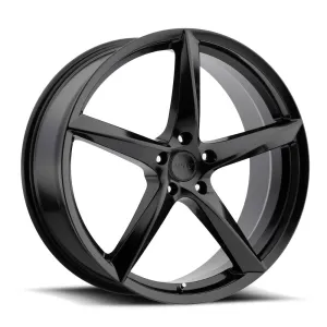 MKW M120 22X9 5X114.3 35mm Satin Black Wheel