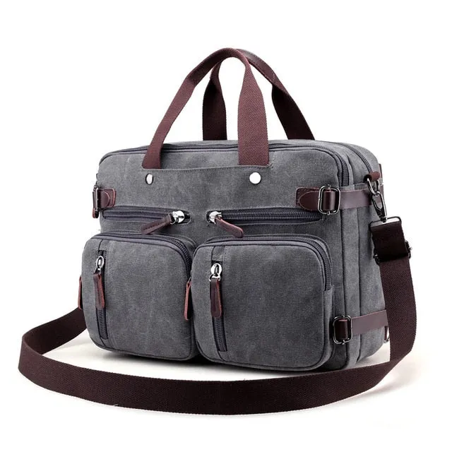 Modern Canvas Shoulder Bag