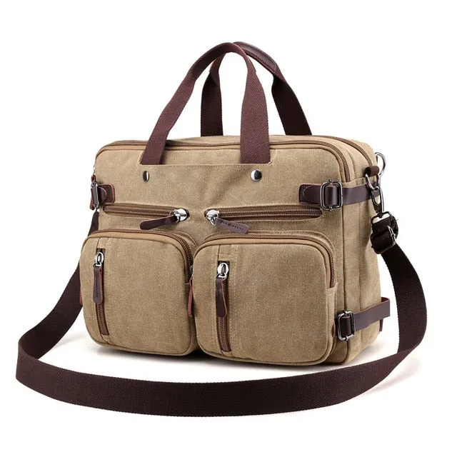 Modern Canvas Shoulder Bag