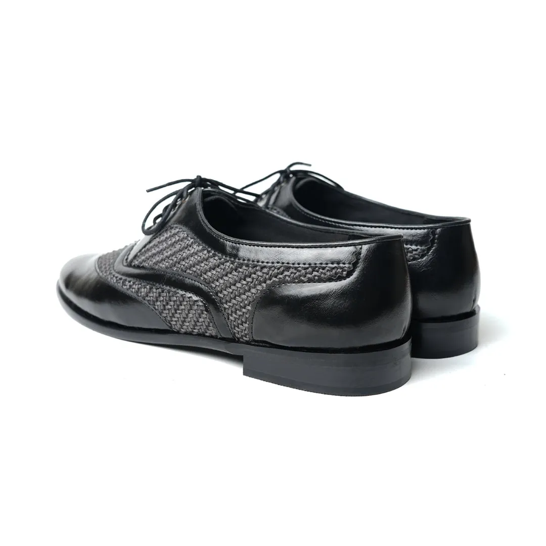 Monkstory Limited Edition Hybrid Lace Fusion Slip-On - Black