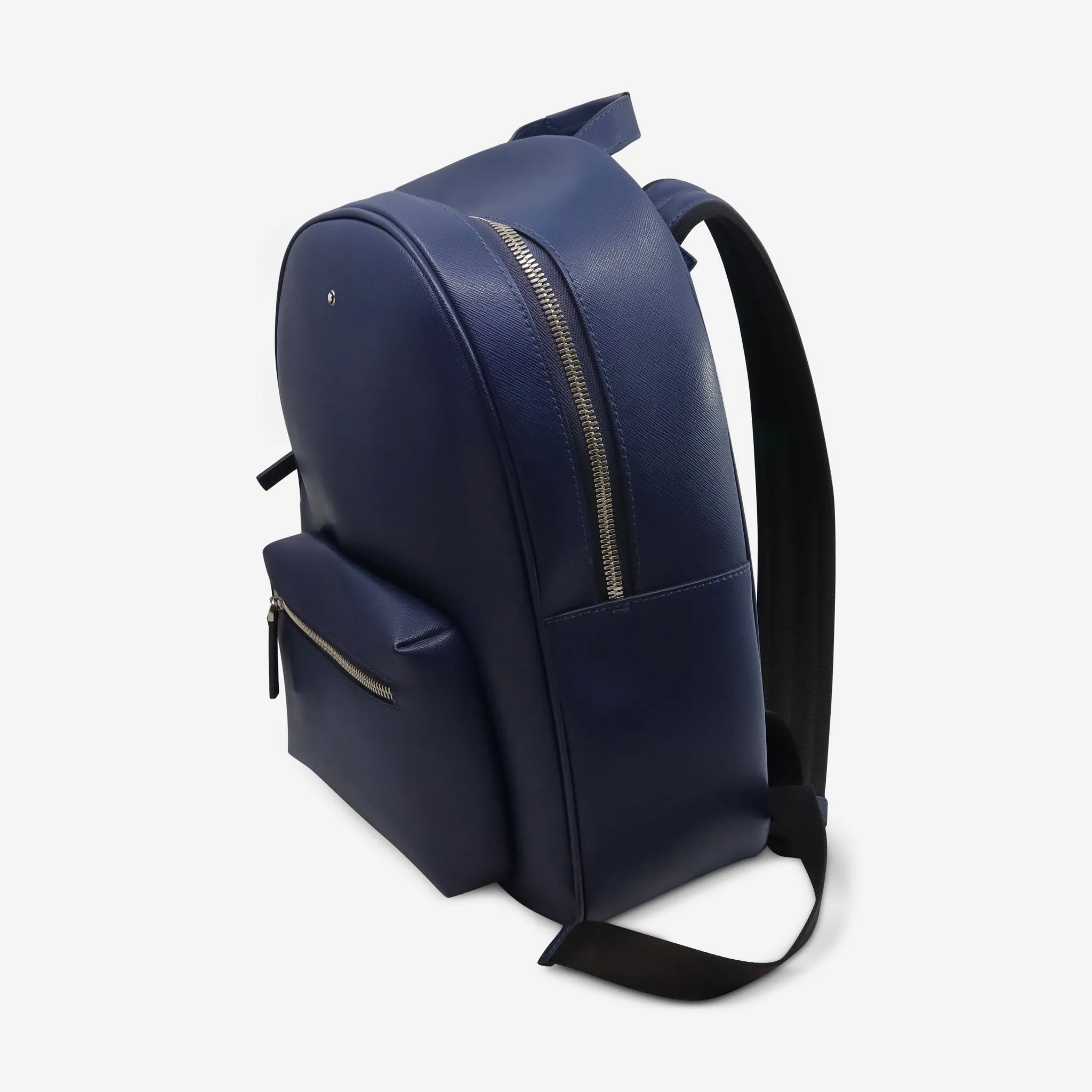 Montblanc Sartorial Indigo Leather Small Backpack 116752