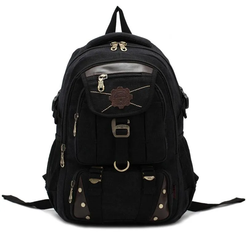 MROYALE™ Men's Unique Vintage Canvas Traveller Backpack