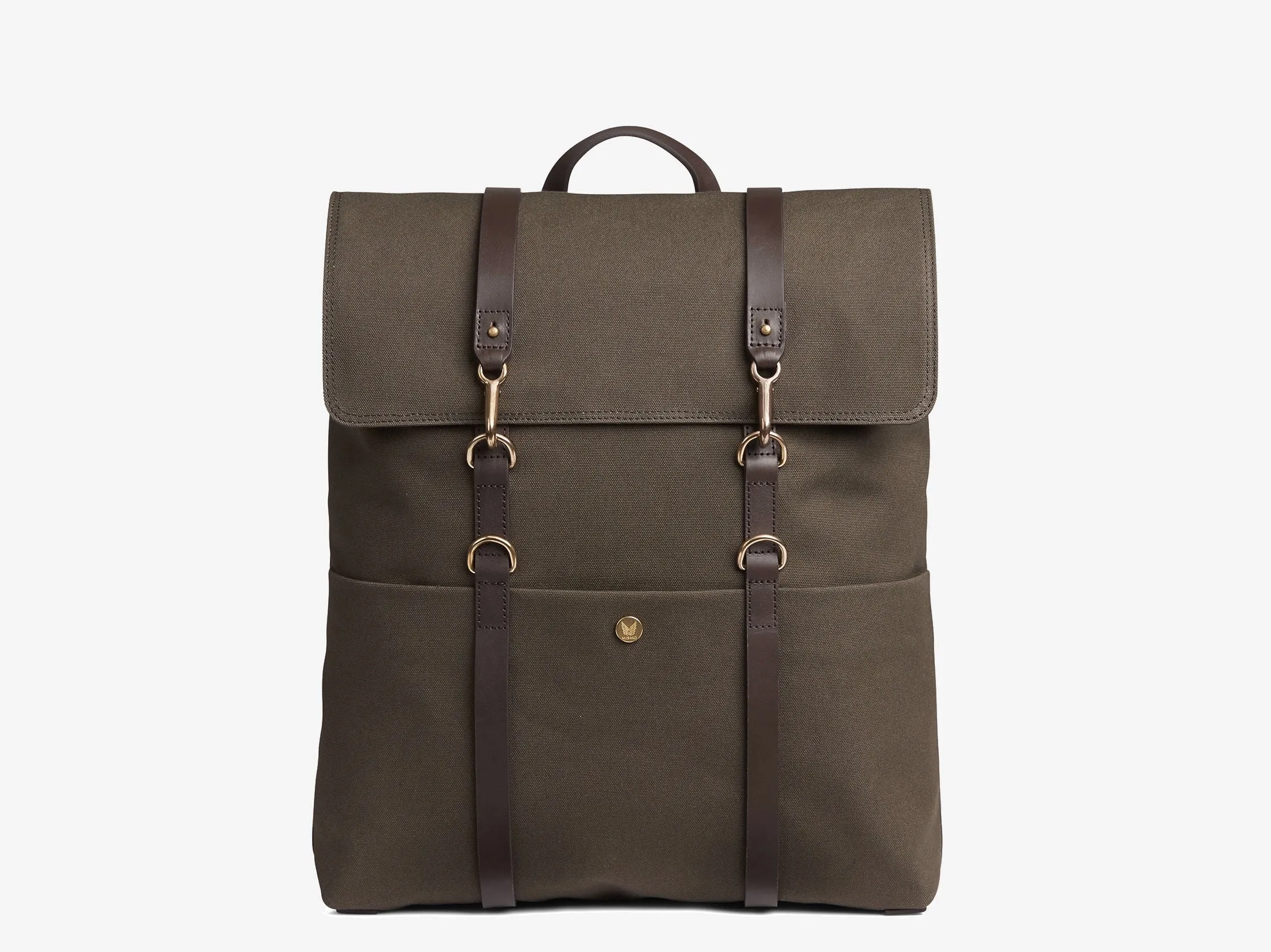 M/S Backpack – Army/Dark Brown