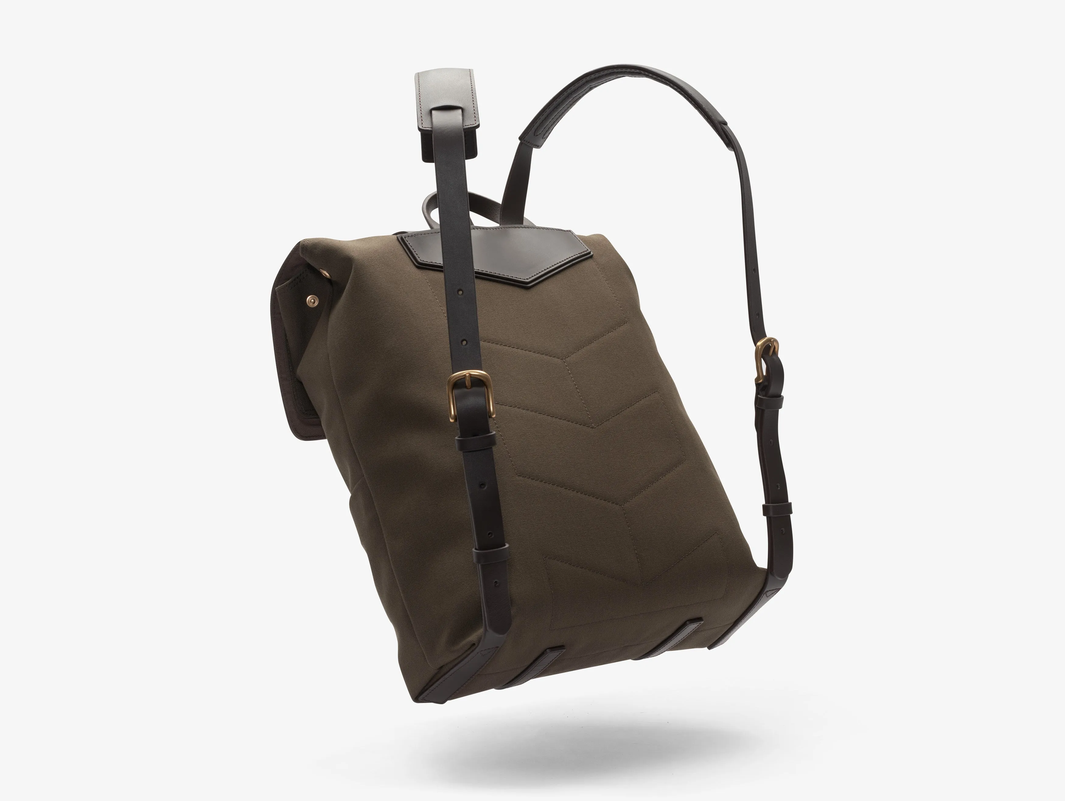 M/S Backpack – Army/Dark Brown