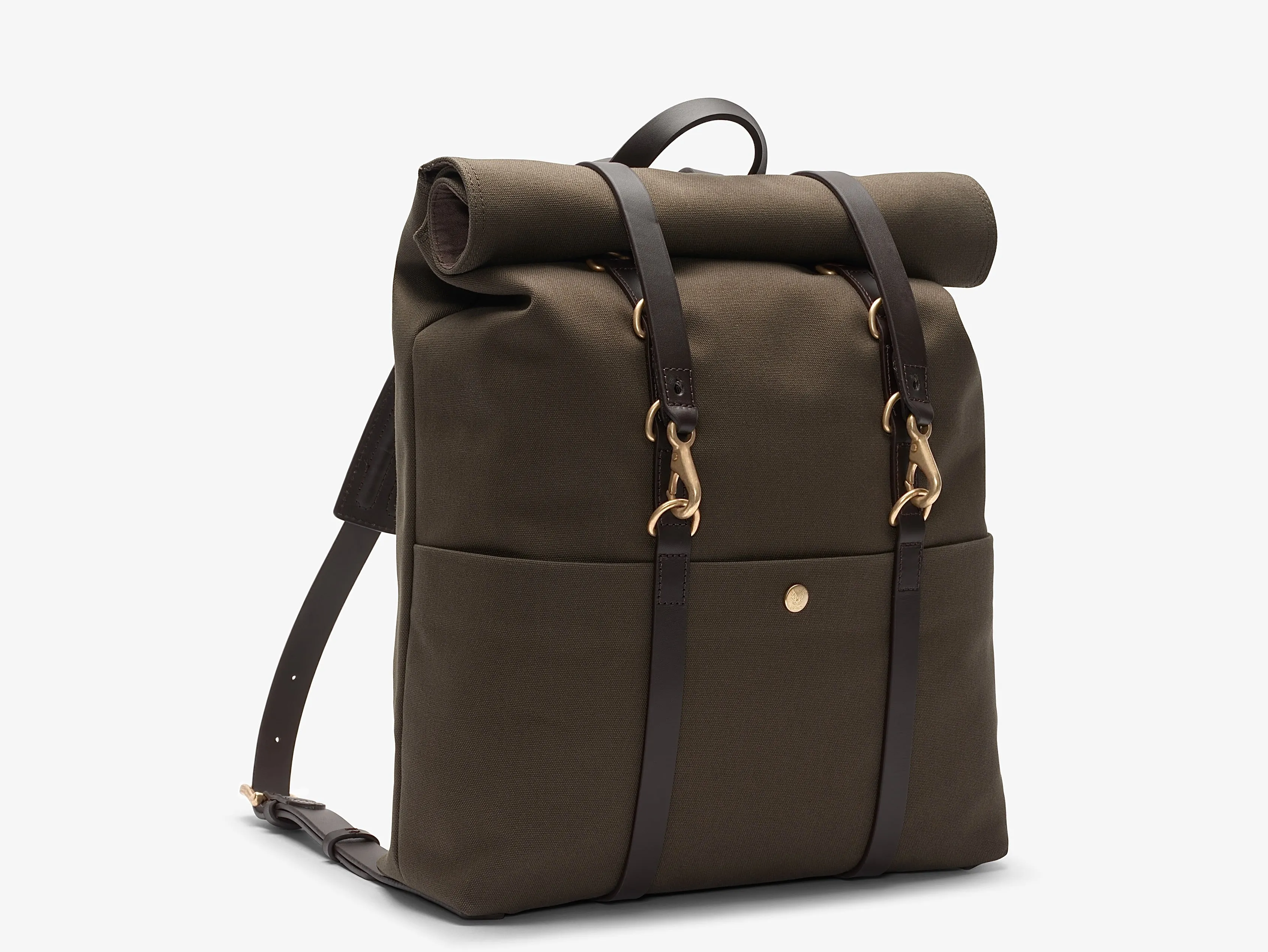 M/S Backpack – Army/Dark Brown