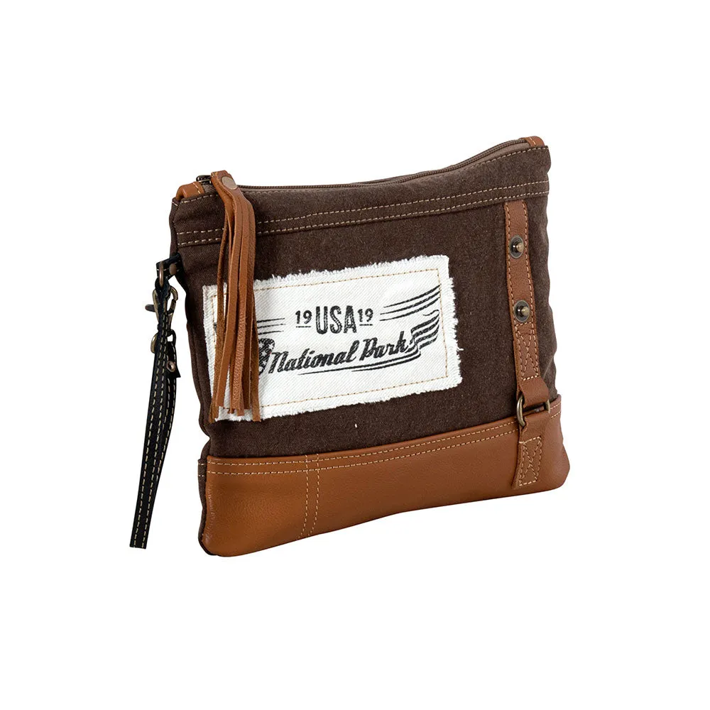 National Park Vintage Look Pouch